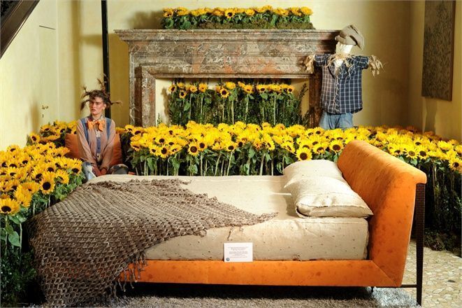 Natuzzi, Vogue Italy, bed, design, натуцци, кровать, элитная итальянская мебель, мягкая мебель